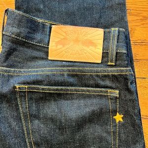 Brave Star Selvedge Denim size 35 (36 waist and 28 length) in navy